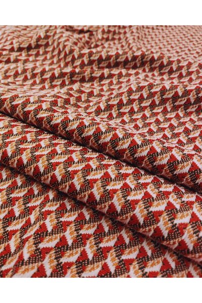 Kumaş Parça Παστέλ Πλεκτό Ζακάρ Μαλακό Σχέδιο - 145 cm