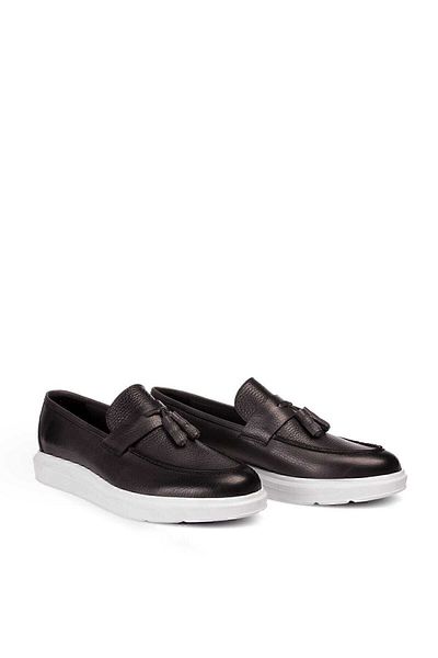 Deery Γκρι Ανδρικά Παπούτσια Loafer 01587MGRIP02