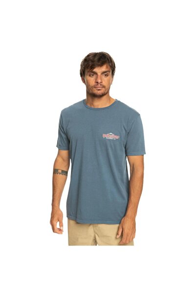Quiksilver Eqyzt07263 Quikwords m Tees Men's T-Shirt Blue