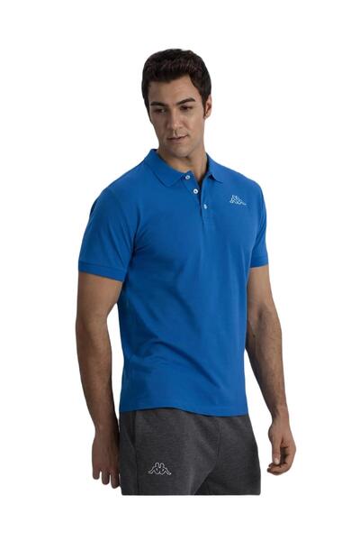 Kappa 361D3Ewd39 Logo Maltax 2 Mss Tk Men's Polo T-Shirt Blue