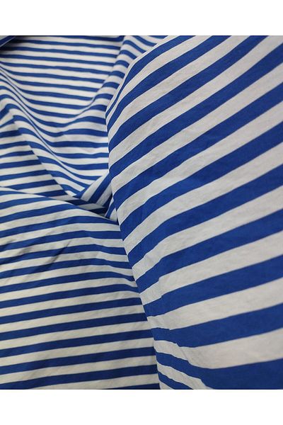Kumaş Parça 140 cm Μπλε Λευκό Χρώμα Βαμβακερό Συνθετικό Μικτό Ύφανση