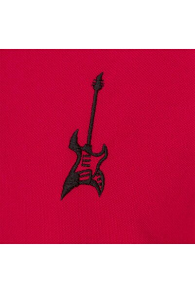 ROUTEFIELD Rfpunk23 Punk Men's Polo T-Shirt Red