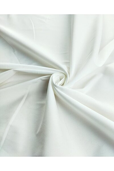 Kumaş Parça لون أبيض منسوج رفيع يشبه الجبردين العرض: 150 سم