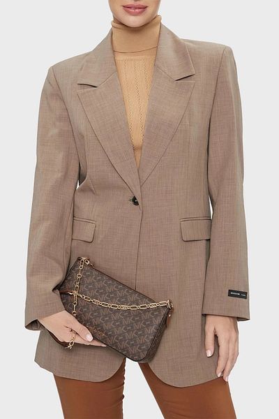Michael Kors Women's Shoulder Bag 32H3G8Ew6B-Brn