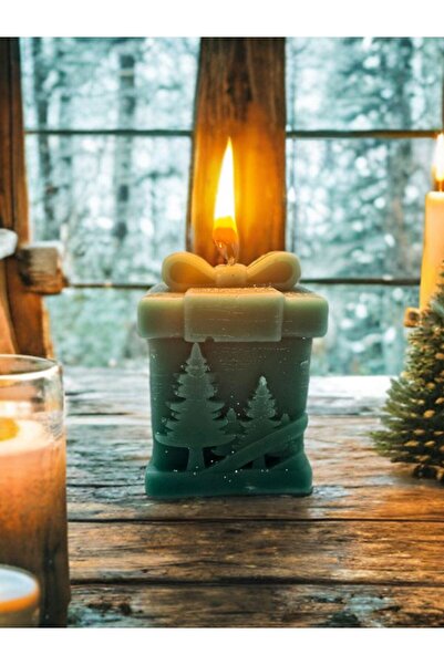 AresMumAtölyesi YILBAŞI YENİYILA ÖZEL MİNİ HEDİYE KUTUSU ŞEKLİNDE NOEL TEMALI...