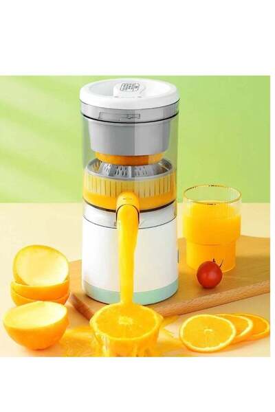 Denx Orange, Citrus And Fruit Juicer With An Easy-To-Use Portable Design