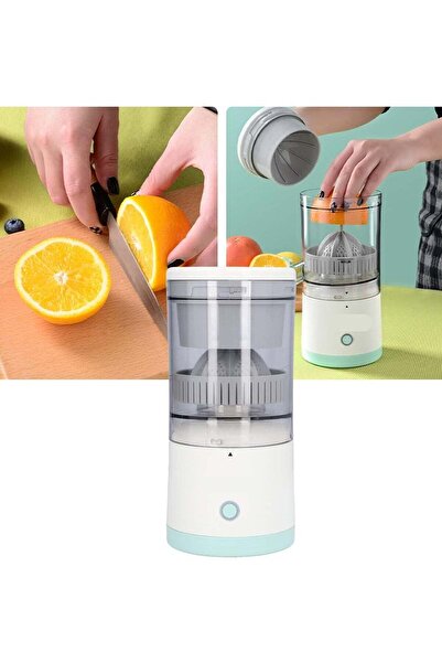 Denx Electric Citrus Juicer, Hands-Free Portable USB Rechargeable, Powerful Electric Fruit Juicer, DX1721