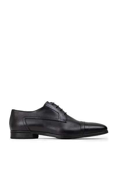 Deery Ανδρικά παπούτσια από γνήσιο δέρμα Navy Blue Classic