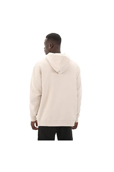 New Balance Mnh3411-Mbm Men's Sweatshirt Beige