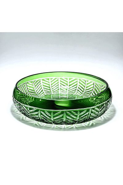 Kristal Market Crystal Decor Bowl 28cm Paris Tableware Presentation Bowl