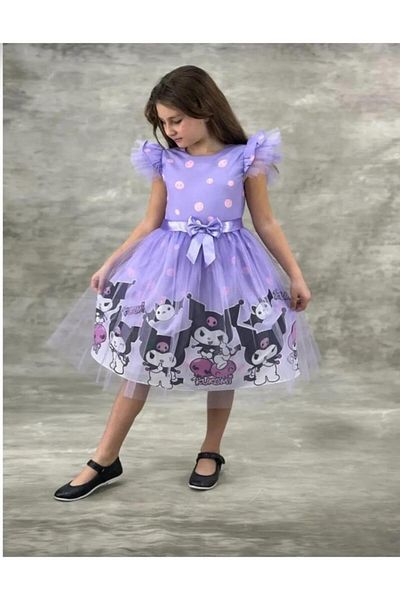 MİLAYS LİFE HOME COLLECTİON Children's Tulle Dress Birthday Dress