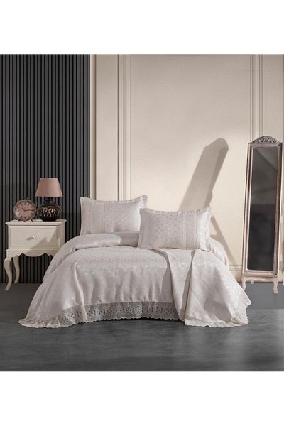 Stylish Home BED BLANKET 240 x 260 WITH 2 PILLOWCASE 50 x 70 AZZE
