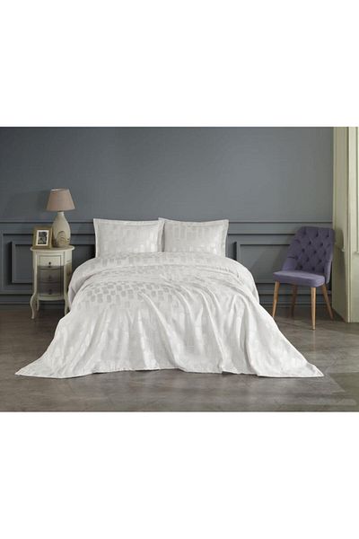 Stylish Home BED BLANKET 240 x 260 WITH 2 PILLOWCASE 50 x 70 MELISA