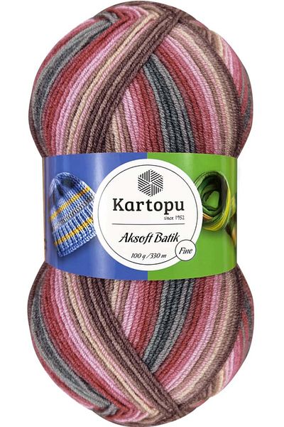 Kartopu Aksoft Batik Ebruli Πλεκτό Σχοινί 59231