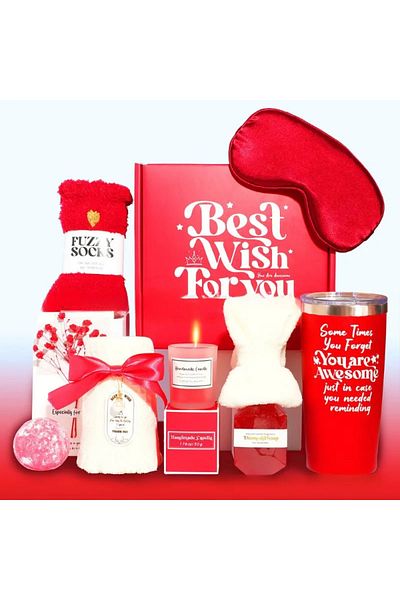 OEM Elegant women's set Red Passion, premium accessories and care products,