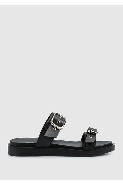 Provoq Black Women's Slippers