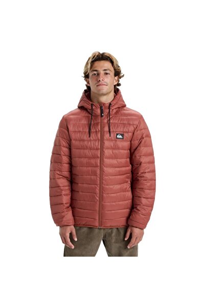 Quiksilver Eqyjk04158-Cqn0 Scaly Hood Men's Coat Red