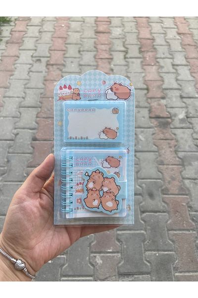 synshop Capybara capybara notepad postit block memo paper