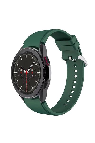 REDz Accessories Silicone Sport Strap, Compatible With Samsung Galaxy Watch, Width 20 Mm, Green