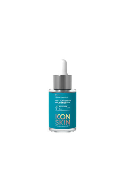Icon Skin مصل مركز لإصلاح وتنظيم الدهون يحتوي على 12% نياسيناميد و1% زنك 30 مل