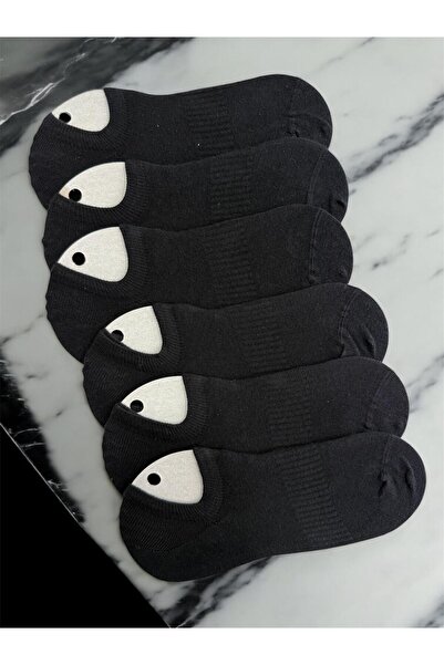 Forever 6'lı Paket Erkek Sneaker Patik Çorap (SİLİKONLU, DİKİŞSİZ, KAYDIRMAZ ...