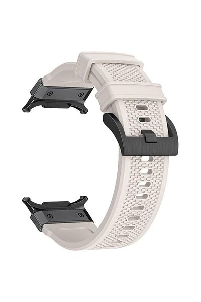 REDz Accessories Special Forces Strap, Sport, for Samsung Galaxy Watch Ultra 47mm, Military Silicone, Starlight