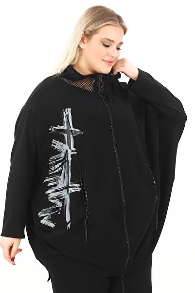 Zedd+ Plus 25085 CEKET SIYAH