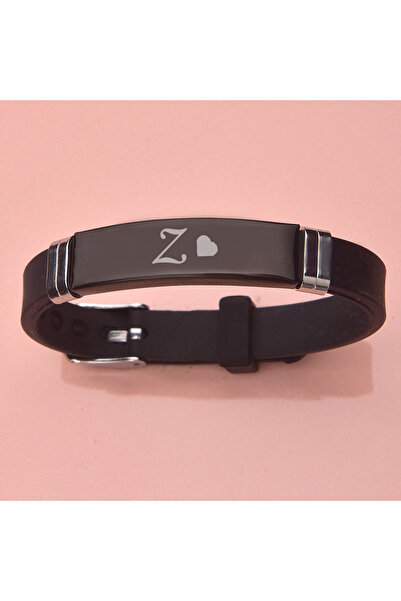 idolavm Only You Z Harfli Silikon Bileklik Takı Hediyelik Aksesuar