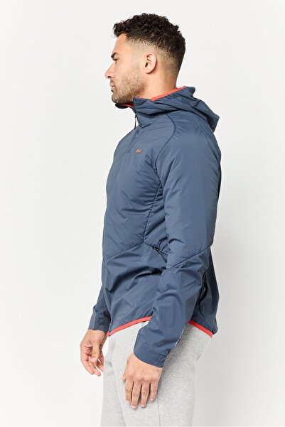 hoka Men Sportswear Fit Long Sleeves Running Jacket, Blue