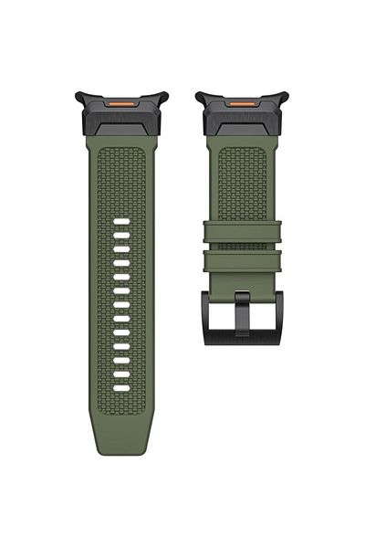 REDz Accessories Curea Forțelor Speciale, Sport, pentru Samsung Galaxy Watch Ultra 47mm, Design Militar, Silicon, Kaki