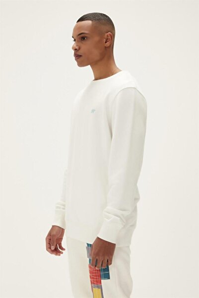 Bad Bear 22.02.12.028-C04 Geofox Men's Sweatshirt White