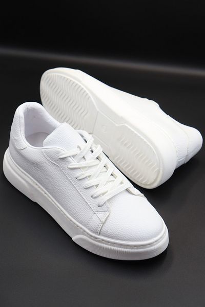 HEROD Men's White Sneaker Shoes | Lightweight Sole, City Style, Casual Casual