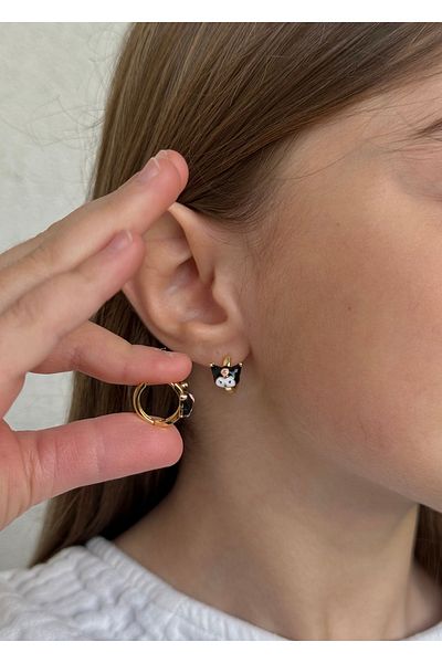 Home Sihra Accessories Kuromi Child Earring
