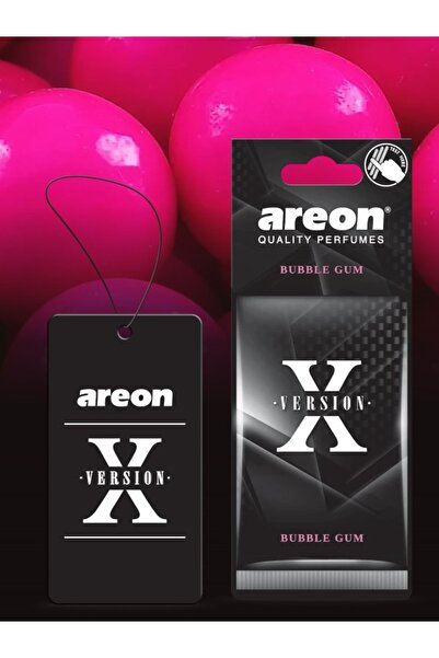 Areon X VERSİYON SİYAH BUBBLE GUM KALİTELİ ARAÇ KOKUSU