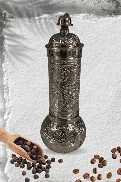 Yardımcı Bakır Since 1997 مطحنة فلفل كبيرة من الفضة المصبوبة من زاماك، مطحنة ...