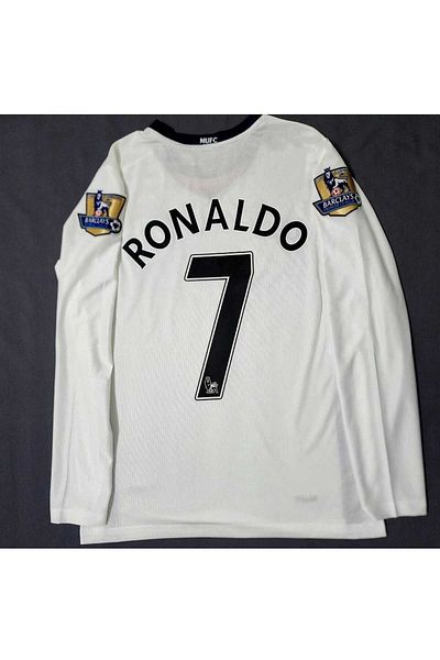 DAYIBALI DÜKKAN Dayibali Mun 2008/09 Season Cristiano Ronaldo Nostalgia Jersey (White)