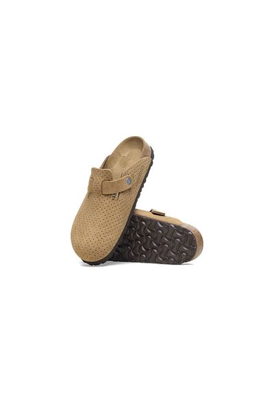 Birkenstock Boston Braun Women's Slippers -1026948