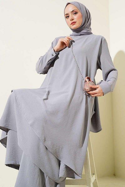 modasindoma women's hijab long double suit