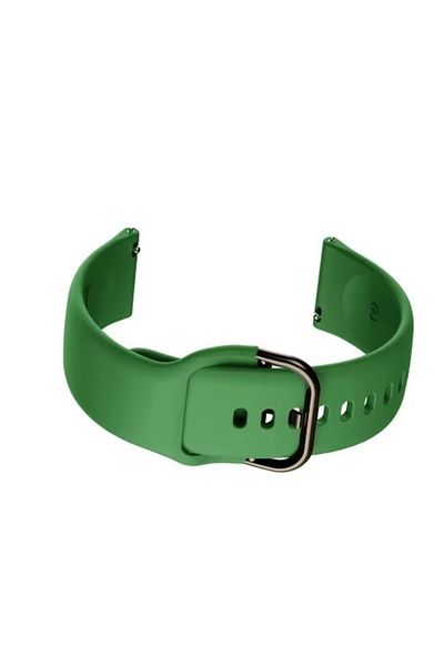REDz Accessories Curea de ceas inteligent pentru Samsung Galaxy Watch/Huawei Watch GT, silicon, verde - 20 mm