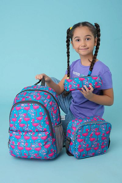 Cambridge Polo Club 3-Piece School Bag Set Pink Flamingo / Plcan2079.318