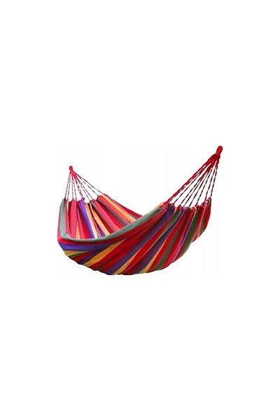 ECARLA Garden hammock, for one person, with storage bag, multicolor, max 120 kg, 250x80 cm