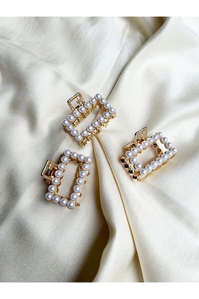 bossini Gold Small Latch Buckle Set 3 Pcs
