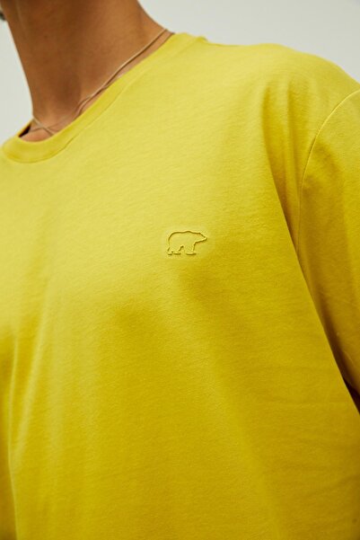 Bad Bear 22.01.07.052-C119 Liber Men's T-Shirt Yellow