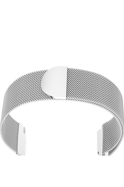 REDz Accessories Curea ceas inteligent Milanese Loop, pentru Huawei Watch GT Samsung Galaxy Watch/Amazfit GTS, argintie - 20 mm