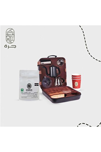 Jarrah بكدج جرة الاقتصادي المكون من نوع واحد من المحاصيل واداة تقطير وكوبايات من جرة