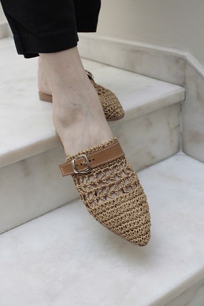 Haffhane Mules - Flat
