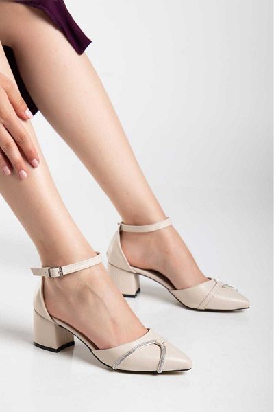 Afacan Bücür Skin Stone Karnıyarık Shoes (Large Size)