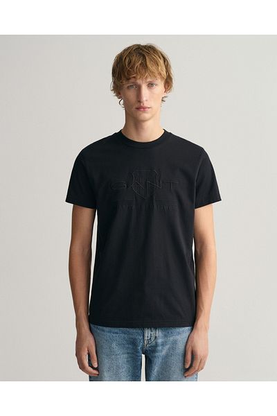 Gant Tonal Archive Shield Kurzarmshirt - T-Shirt