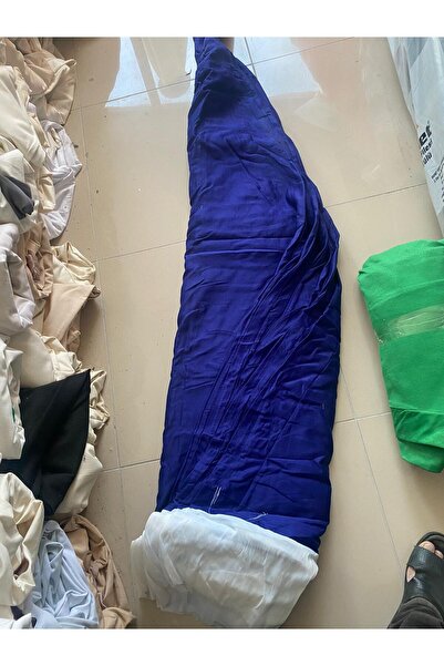 Şemsiyecim Pazarcı Şemsiye Kumaşı Bez su geçirmez 4 mt çap Mavi (KILIF HEDİYELİ)