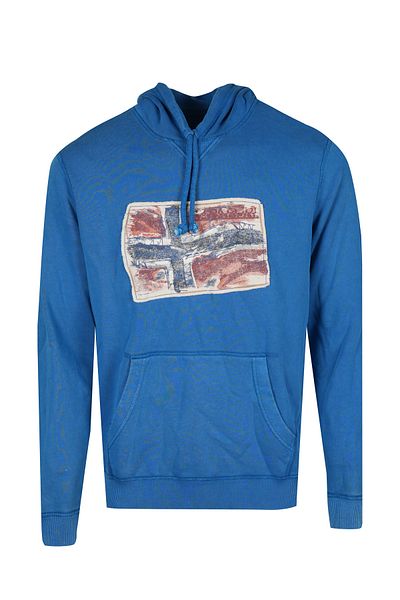Napapijri Babos Hood Men's Sweatshirt N0Ygpd-Ba1